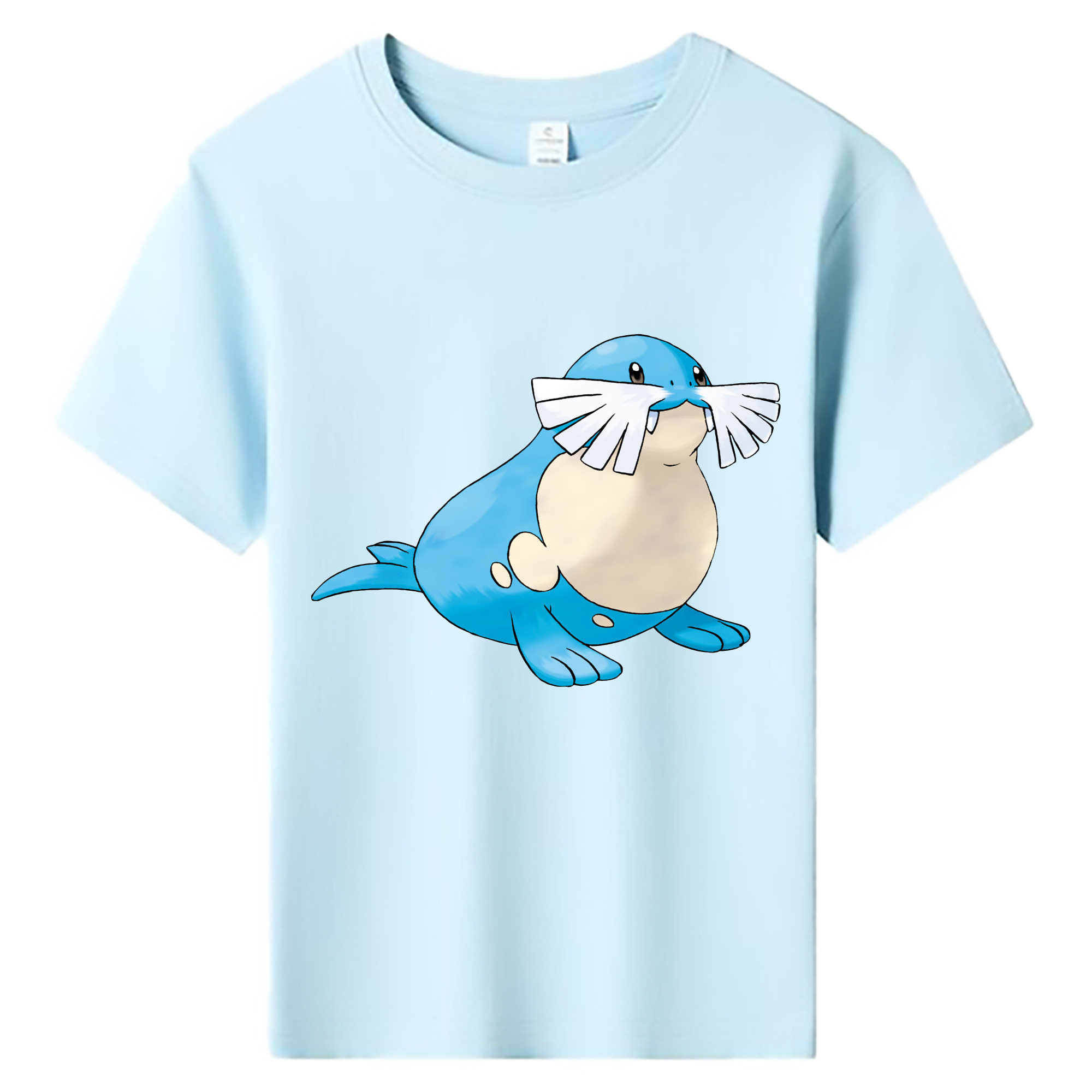 （画像用） ポケットモンスター Pokémon 綿100％キッズTシャツ（フロントプリント）